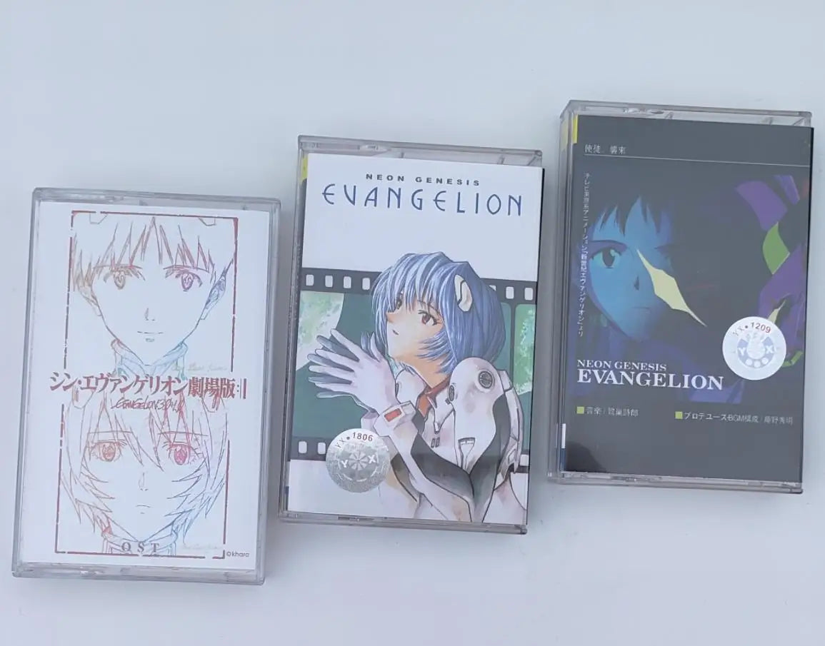 EVA Anime NEON GENESIS EVANGELION Asuka Langley Soryu cinta musical Utada One Last Kiss Cosplay insonoras caja Walkman casetes