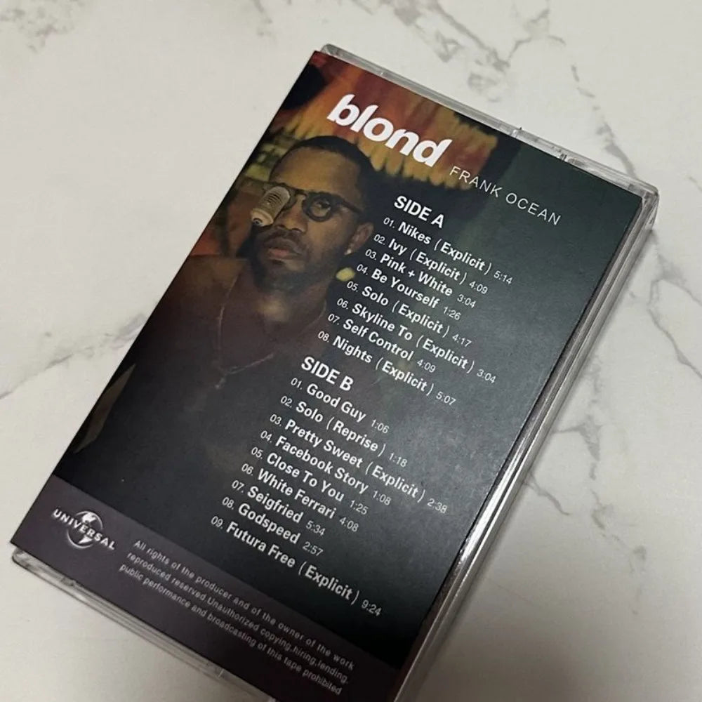 Cassette Sellado Nuevo, Álbum de R&B y Hip-Hop Moderno con Libro de Letras, Coleccionable de Audio Vintage