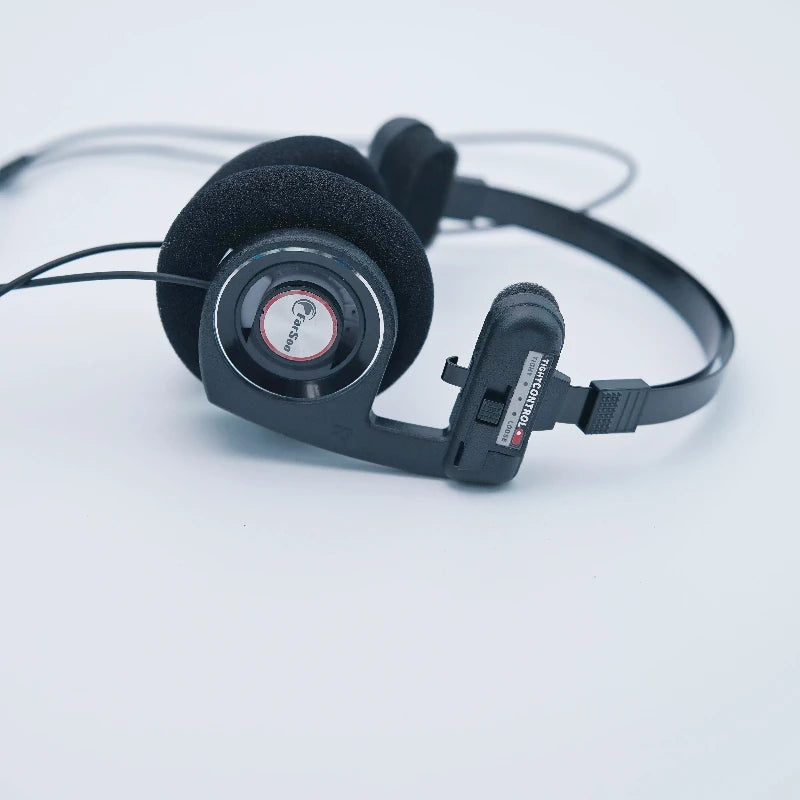 Auriculares Farsoo PP con Cable, Portátiles, Profesionales, con Micrófono, Plegables, Retro, HiFi, Bajos Profundos, Conector de 3.5mm para PC, iPad y Teléfonos