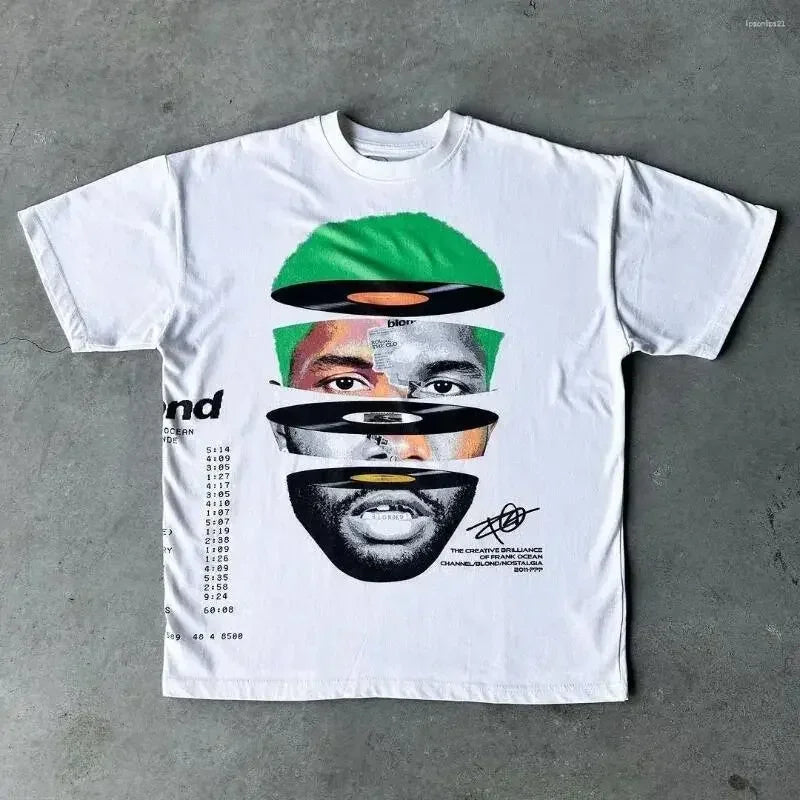 Camisetas Vintage informales con estampado Y2k para mujer, ropa de calle de manga corta con cuello redondo, camiseta gótica Harajuku, Top corto, ropa para hombre y niño 2000