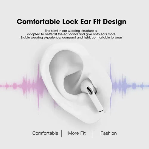 Auriculares inalámbricos originales Air TWS, auriculares Bluetooth, auriculares internos Pro4, auriculares para todos los teléfonos inteligentes