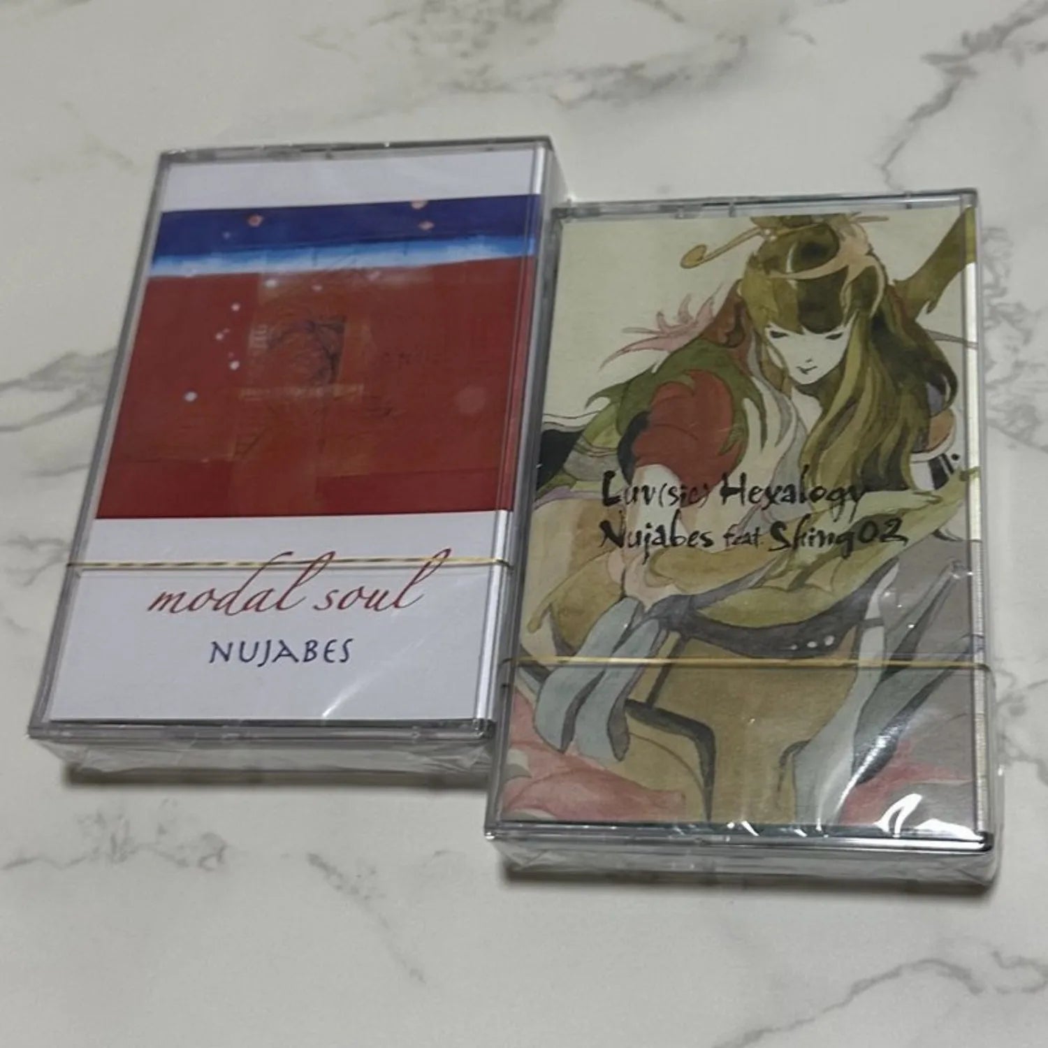 Set de Cintas Cassette Retro de Jazz-Hip Hop Japonés, Disponible en Set o Individual, con las Series "Modal Soul" y "Luv(sic) Hexalogy"