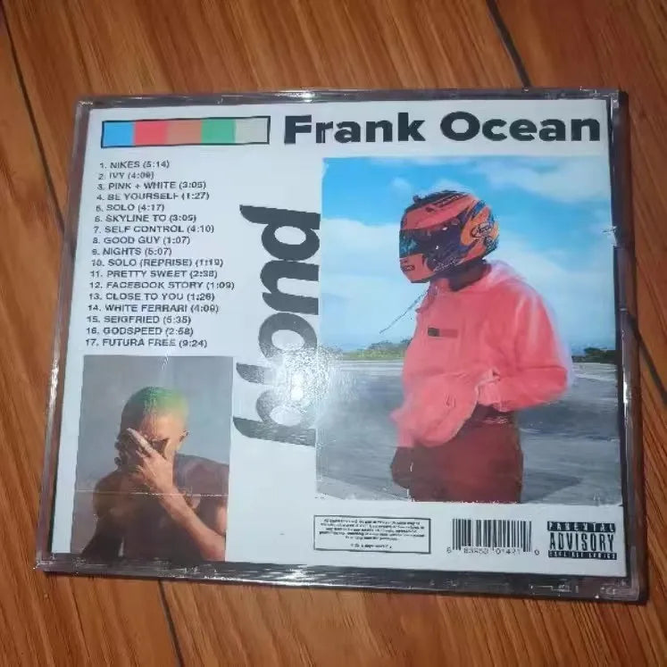 Clásico Rap Lonny Frank Ocean música CD R & B álbum rubio registro de música Cosplay Walkman coche banderas de sonido caja fiesta colección de música