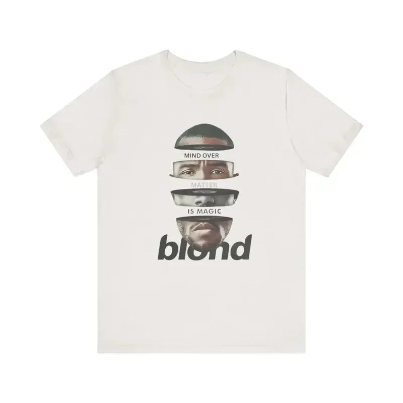 Camiseta con gráfico Retro de rapero Frank para hombre, ropa de álbum oceánico de Hip Hop, camisetas Y2k, Camiseta de algodón de gran tamaño Rubio Unisex a la moda