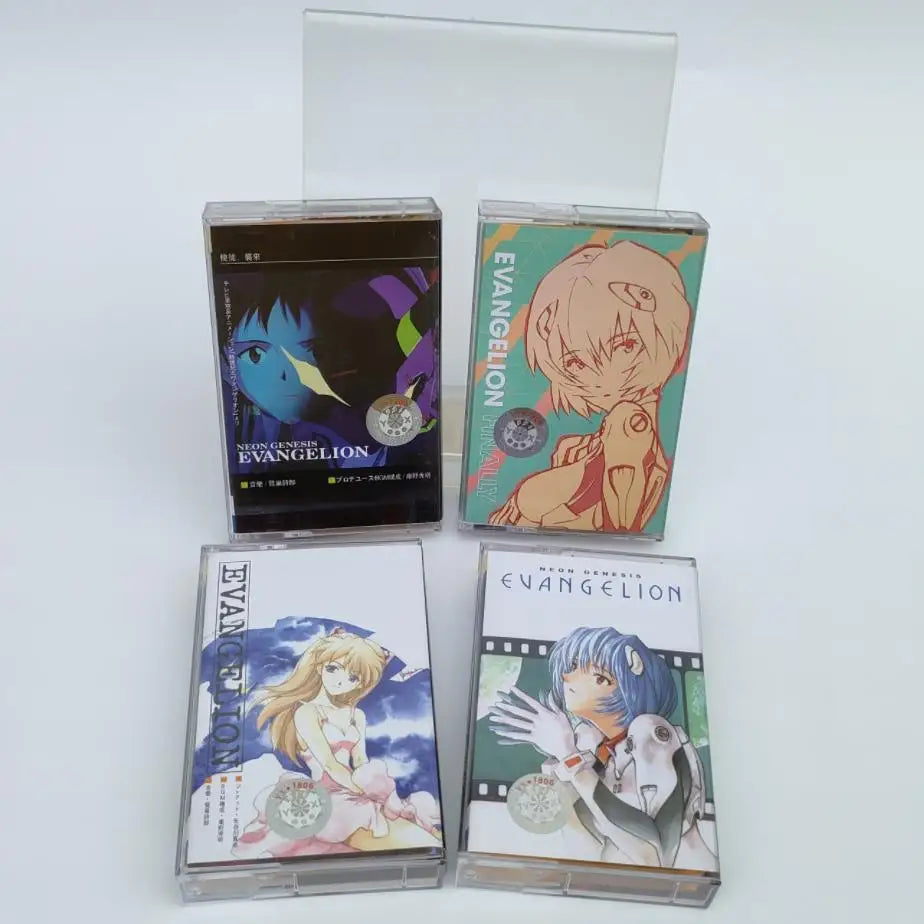 EVA Anime NEON GENESIS EVANGELION Asuka Langley Soryu cinta musical Utada One Last Kiss Cosplay insonoras caja Walkman casetes