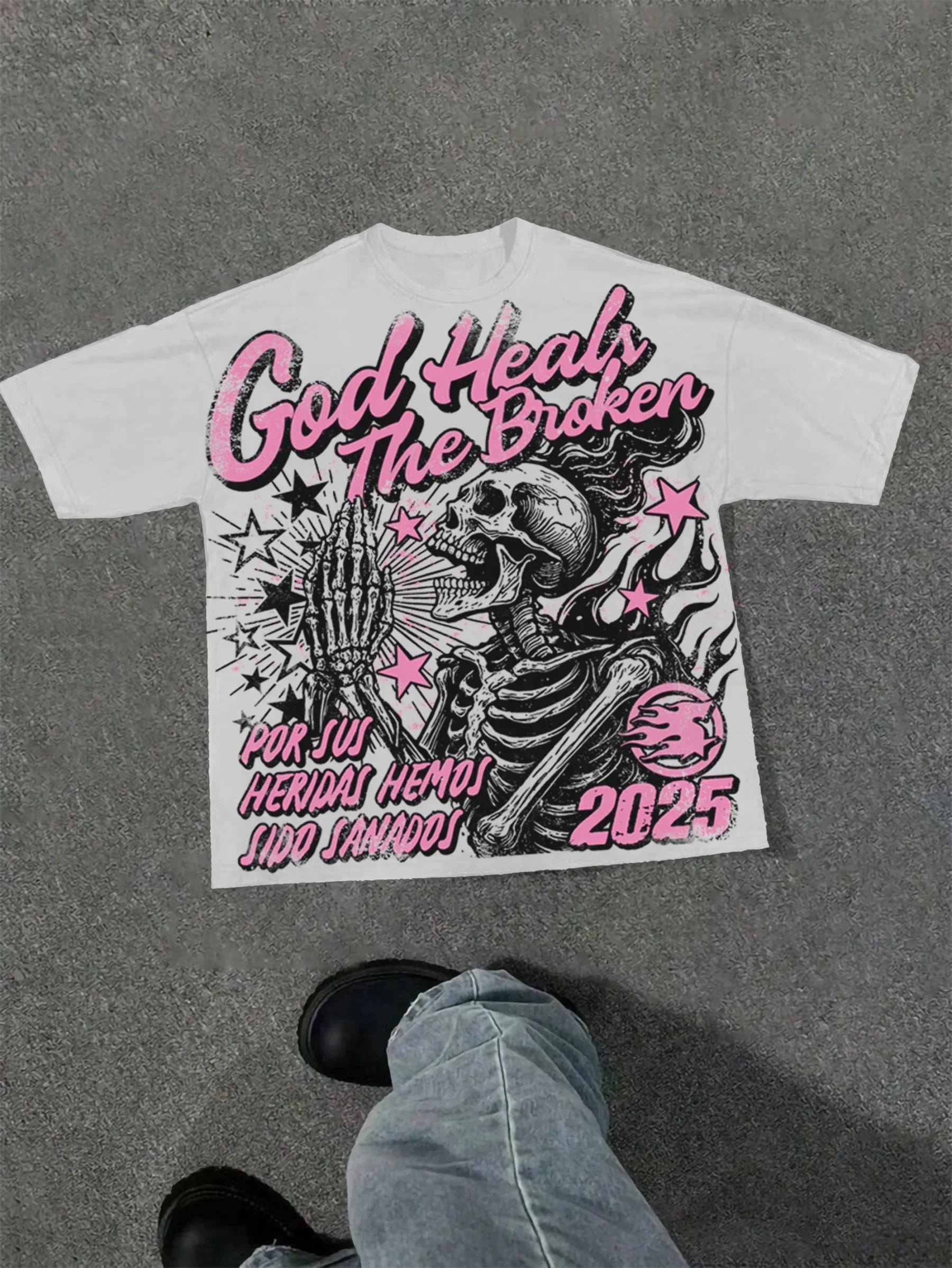 Camiseta gráfica para hombre y mujer, Top Vintage, ropa informal estilo Hip Hop, camiseta de gran tamaño, ropa informal de manga corta, camiseta de moda de verano