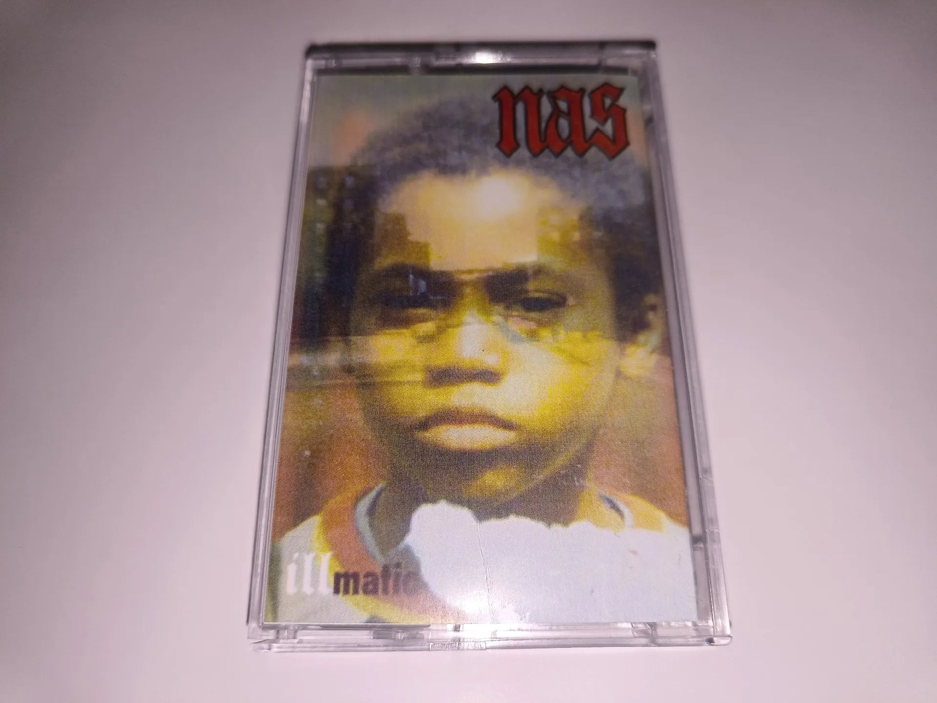 Álbum Illmatic de cinta musical Retro Rap Nas, casetes del estado de la mente N Y, grabadora Walkman para Cosplay, trampas de sonido para coche, caja de regalo de colección