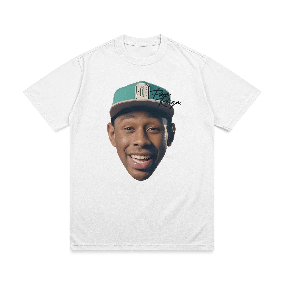Camiseta con patrón de cabeza de Tyler The Creator, camiseta de manga corta de verano para mujer, camiseta Retro Hip Hop Rap Singer Cactus Jack, Top Y2k