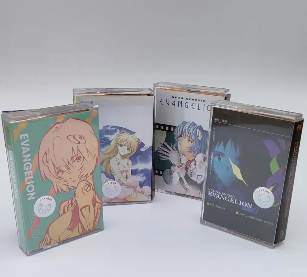 EVA Anime NEON GENESIS EVANGELION Asuka Langley Soryu cinta musical Utada One Last Kiss Cosplay insonoras caja Walkman casetes