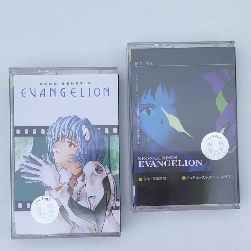 EVA Anime NEON GENESIS EVANGELION Asuka Langley Soryu cinta musical Utada One Last Kiss Cosplay insonoras caja Walkman casetes