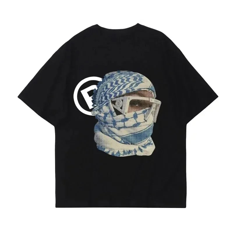 Camiseta gráfica para hombre y mujer, Top Vintage, ropa informal estilo Hip Hop, camiseta de gran tamaño, ropa informal de manga corta, camiseta de moda de verano
