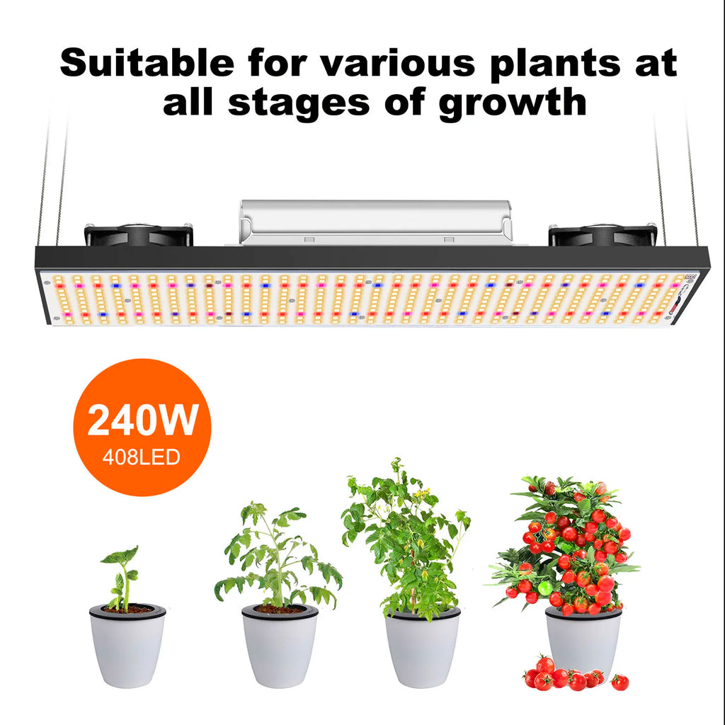 Nuevo 2024Sam-sungLM301H luz LED de cultivo espectro completo 720W luz de crecimiento de plantas para invernadero interior lámpara de cultivo de plantas hidropónicas