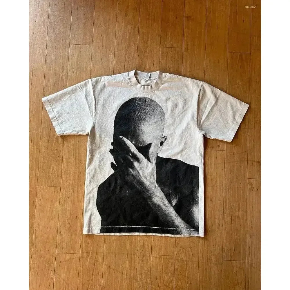 Camisetas Vintage informales con estampado Y2k para mujer, ropa de calle de manga corta con cuello redondo, camiseta gótica Harajuku, Top corto, ropa para hombre y niño 2000