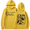 Rapero Mf Doom Madvillain Metal Face estampado gráfico Sudadera con capucha hombres mujeres Hip Hop moda sudadera hombres polar sudaderas con capucha de gran tamaño