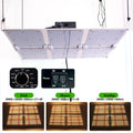 Lámpara LED de Cultivo con Tecnología Cuántica 2025, 3000K 5000K Mix 660nm UV LM301H Evo para Cultivo Interior, Control de Vegetales/Flores