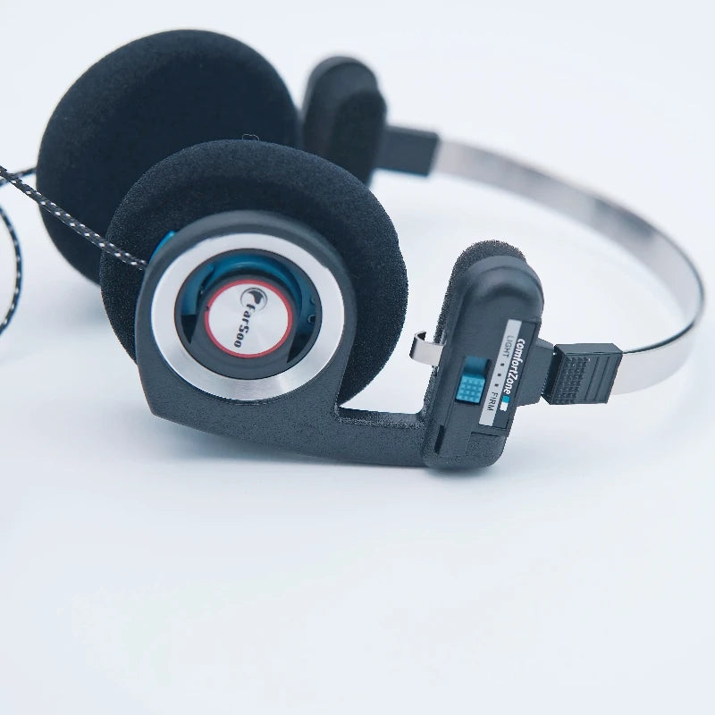 Auriculares Farsoo PP con Cable, Portátiles, Profesionales, con Micrófono, Plegables, Retro, HiFi, Bajos Profundos, Conector de 3.5mm para PC, iPad y Teléfonos