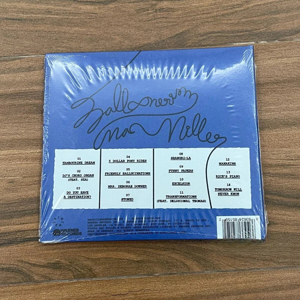 Mac Miller Balloonerism CD 2025 Nuevo Álbum Jazz Rap Neo-Soul Explicit Nuevo Sellado En Stock