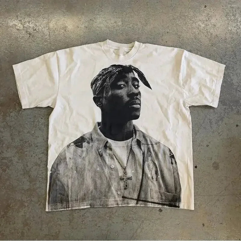 Camisetas Vintage informales con estampado Y2k para mujer, ropa de calle de manga corta con cuello redondo, camiseta gótica Harajuku, Top corto, ropa para hombre y niño 2000