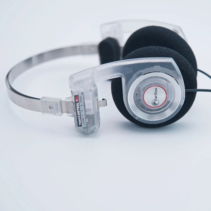 Auriculares Farsoo PP con Cable, Portátiles, Profesionales, con Micrófono, Plegables, Retro, HiFi, Bajos Profundos, Conector de 3.5mm para PC, iPad y Teléfonos