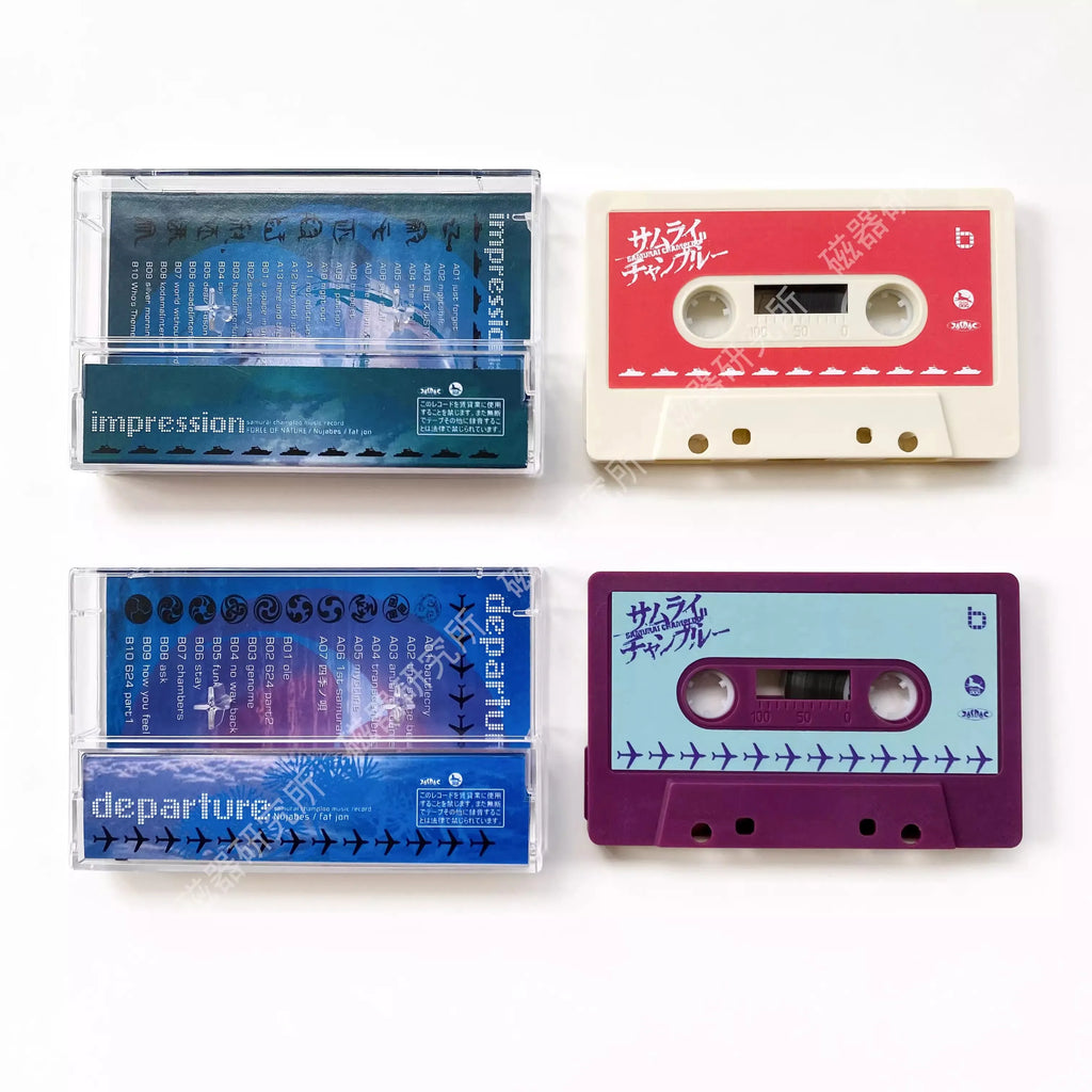 Juego Nujabes Fat Jon, álbum de IMPRESIÓN de cinta musical, 2 uds., casetes, Cosplay, Walkman, grabadora, colección de cajas de tránsito sonoro para coche