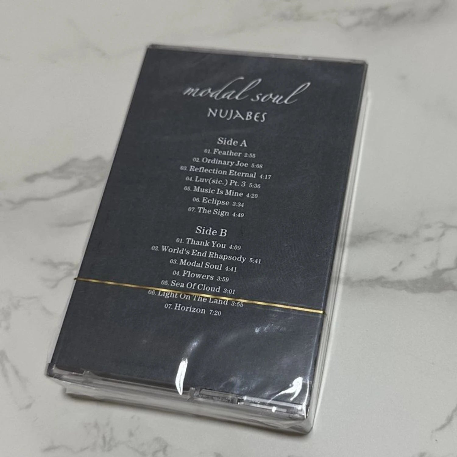 Set de Cintas Cassette Retro de Jazz-Hip Hop Japonés, Disponible en Set o Individual, con las Series "Modal Soul" y "Luv(sic) Hexalogy"