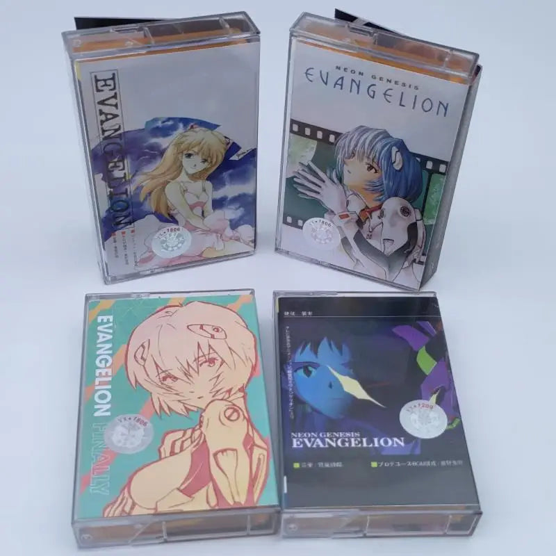 EVA Anime NEON GENESIS EVANGELION Asuka Langley Soryu cinta musical Utada One Last Kiss Cosplay insonoras caja Walkman casetes
