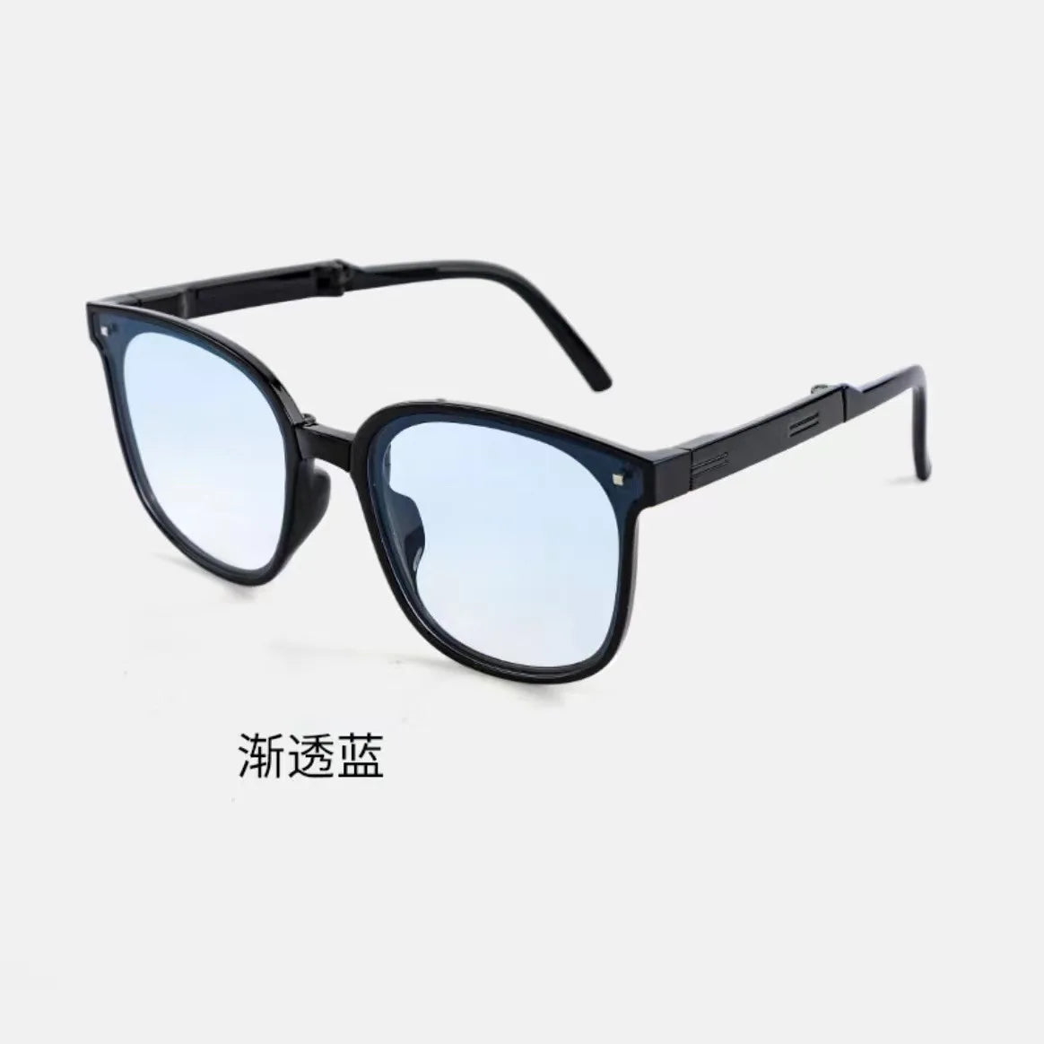 Gafas de sol plegables, portátiles, protección solar ultraligera, protección UV, gafas de sol tanto para hombres como para mujeres.