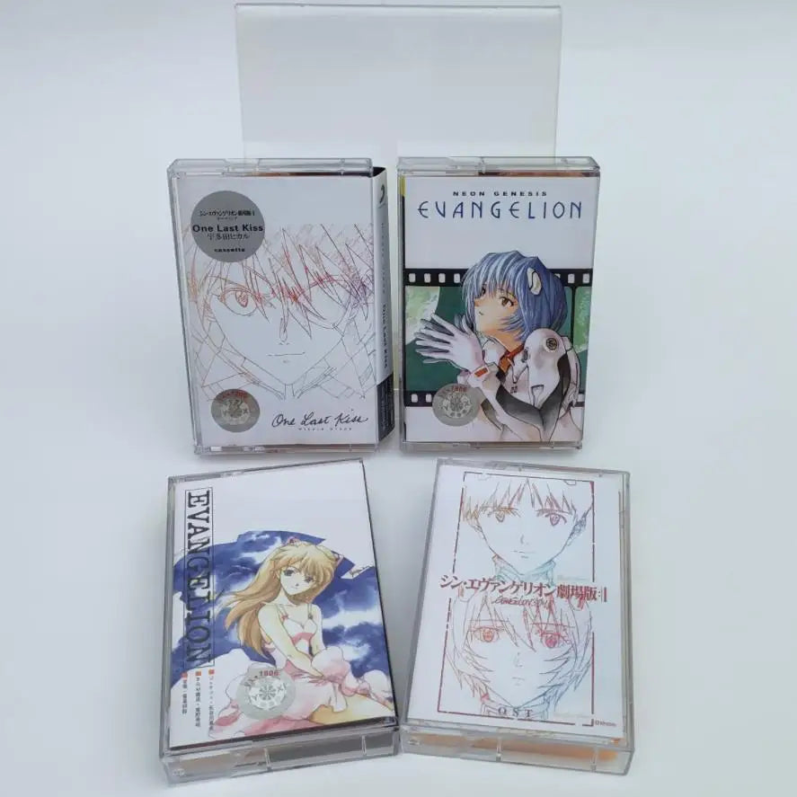 EVA Anime NEON GENESIS EVANGELION Asuka Langley Soryu cinta musical Utada One Last Kiss Cosplay insonoras caja Walkman casetes