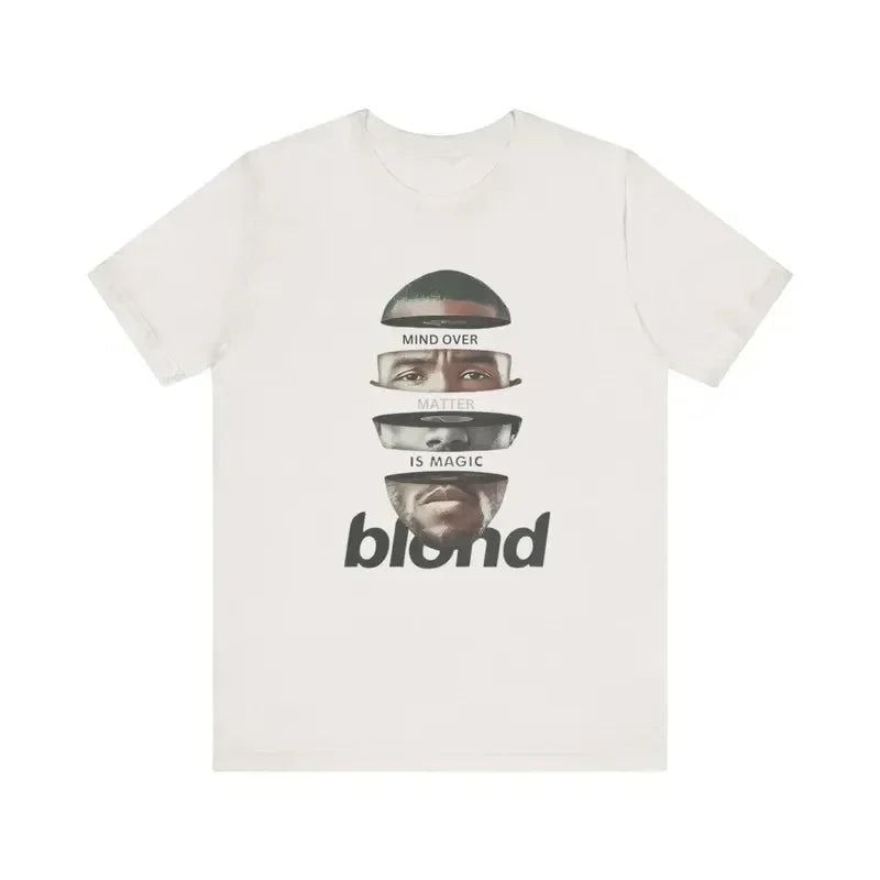 Camiseta con gráfico Retro de rapero Frank para hombre, ropa de álbum oceánico de Hip Hop, camisetas Y2k, Camiseta de algodón de gran tamaño Rubio Unisex a la moda