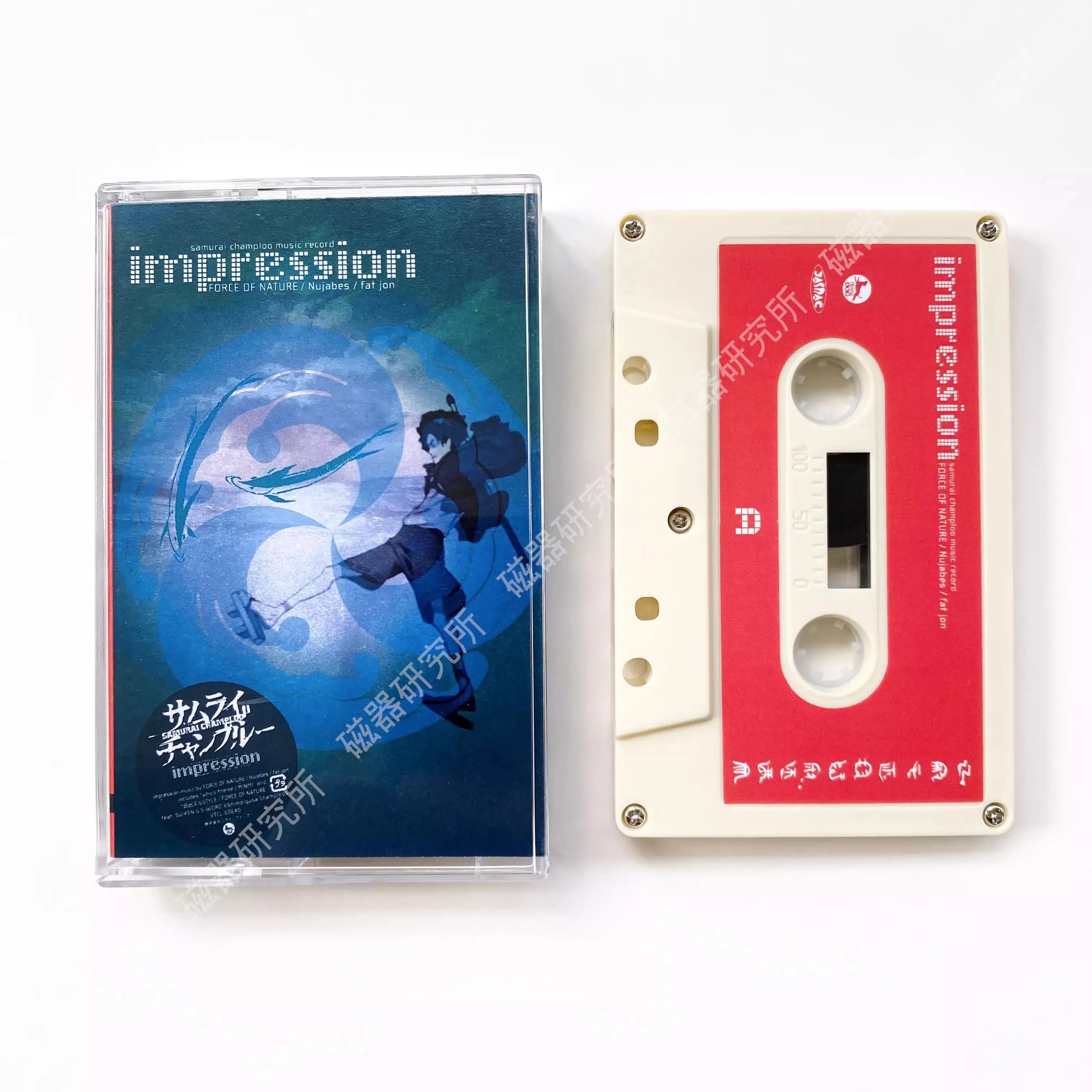 Juego Nujabes Fat Jon, álbum de IMPRESIÓN de cinta musical, 2 uds., casetes, Cosplay, Walkman, grabadora, colección de cajas de tránsito sonoro para coche